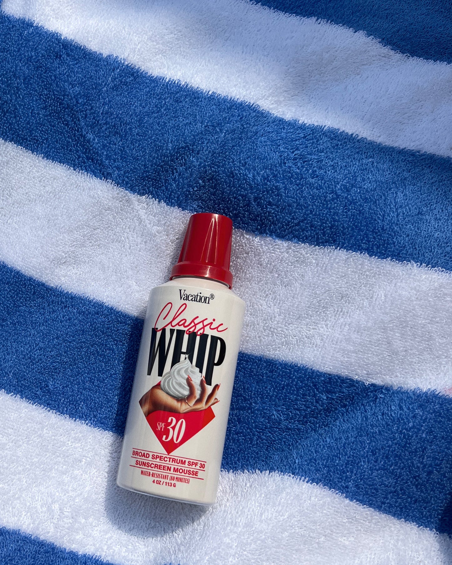 Vacation® Classic Whip SPF 30 Sunscreen Mousse