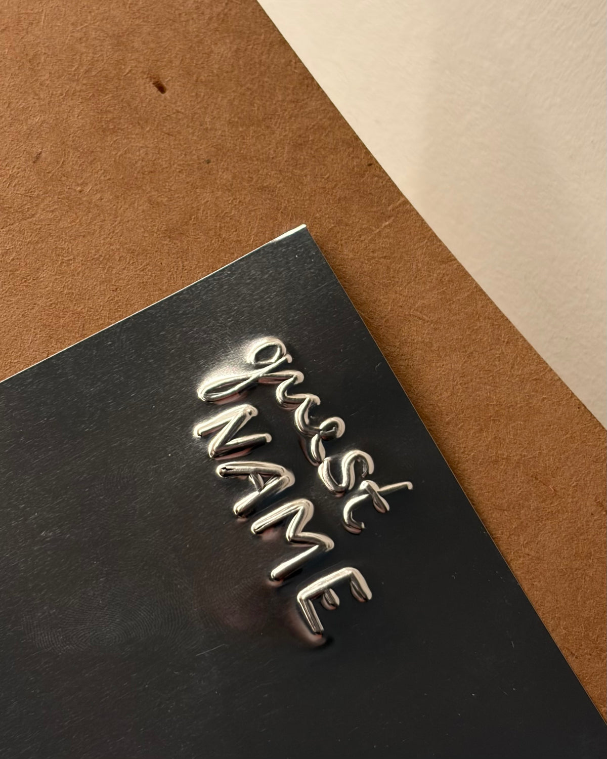 Embossed Foil Keychains