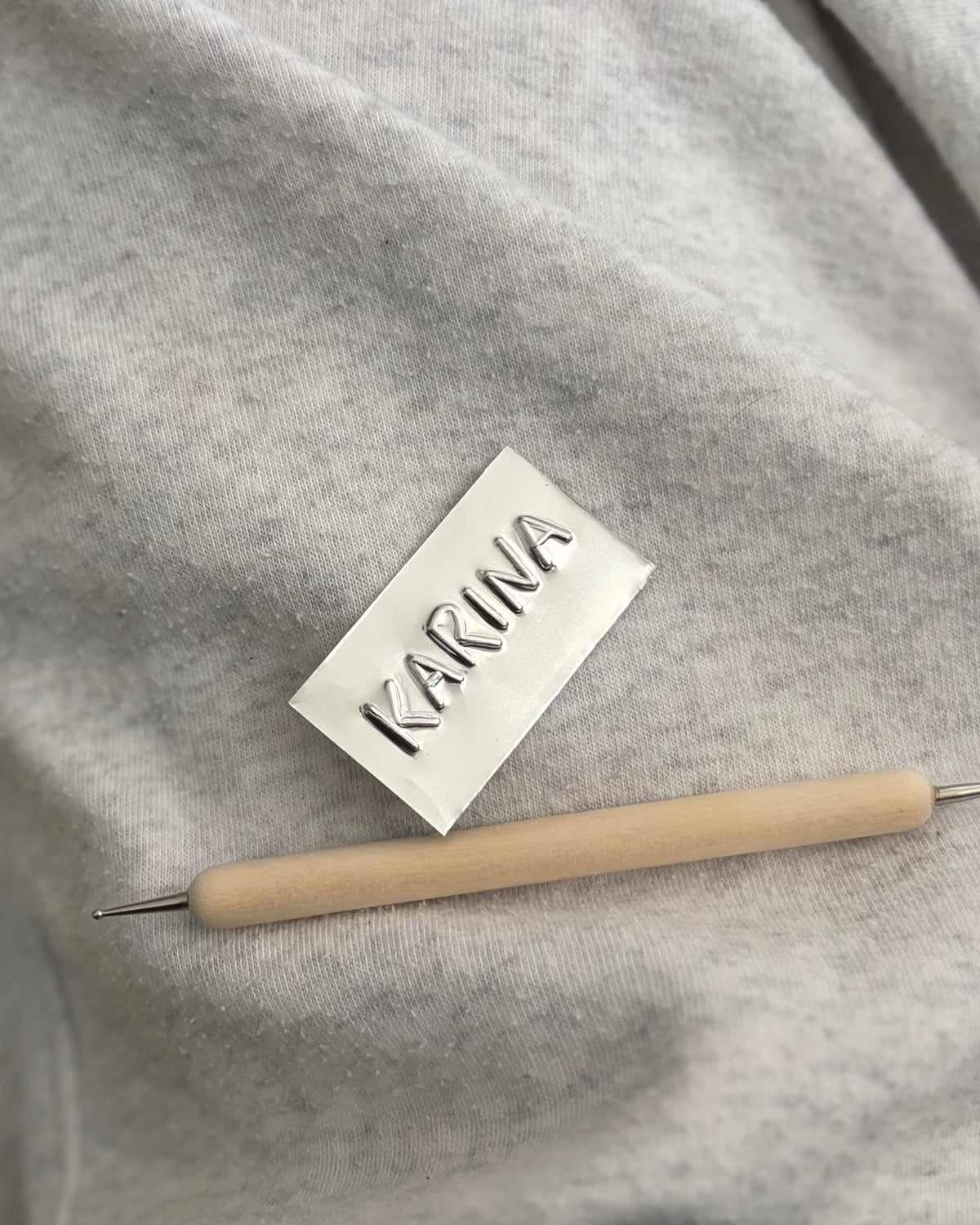 Embossed Foil Keychains